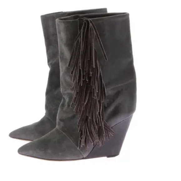 *ISO* Isabel Marant Mony fringe boots - Picture 2 of 2